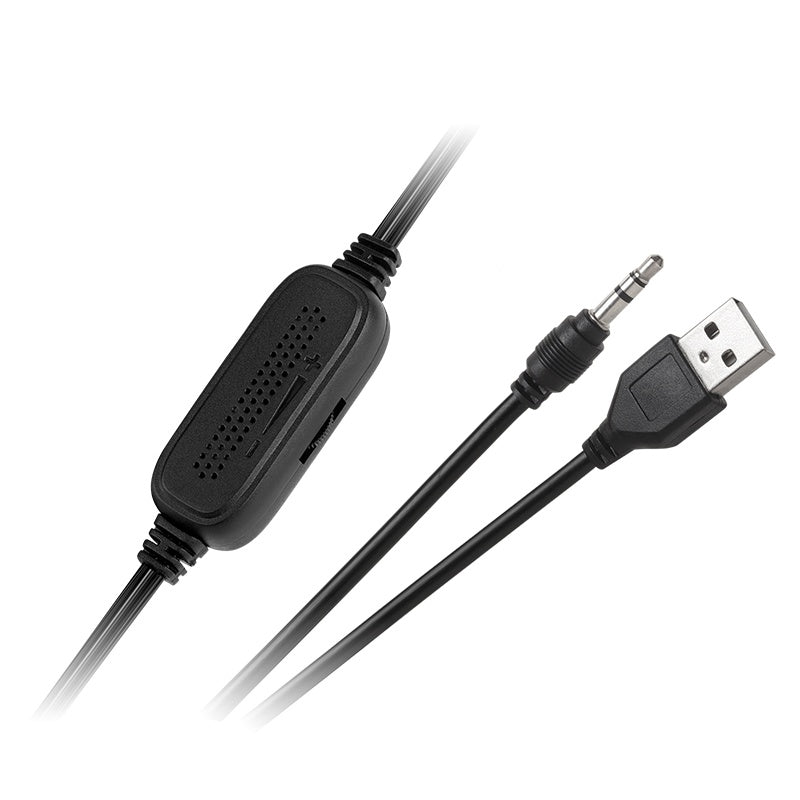 Boxe PC 2.0 CS-15 cu alimentare USB și putere 2 x 3 W Rebel KOM1151