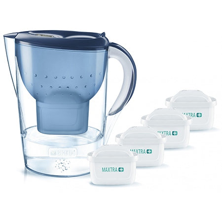 Cană filtrantă cu 4 cartușe MAXTRA+ Marella XL de 3,5 l Brita KOMMARXL4
