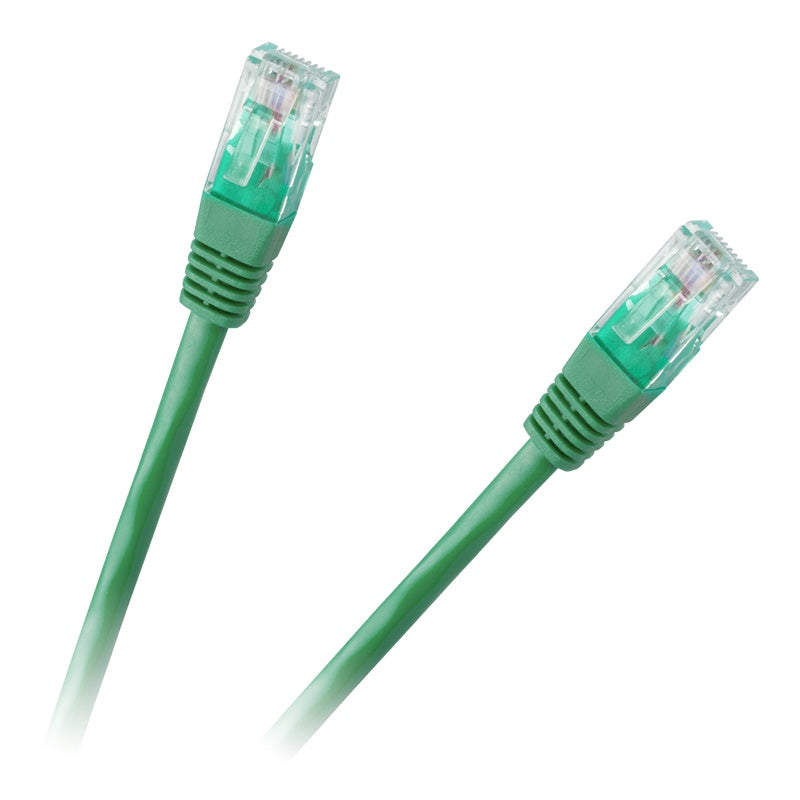 Patchcord UTP Cat6E CCA verde de 1,5 m KPO2778D-1.5