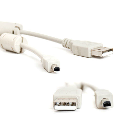 Cablu USB-A la mini-USB cu filtru de 1,5 m KPO2856-1.5L