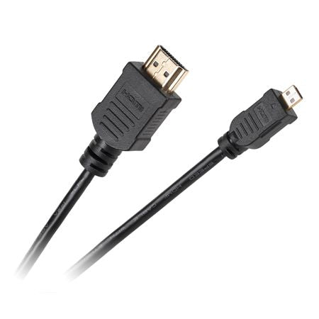 Cablu HDMI tată A - HDMI tată D micro cu lungime de 1,8 m KPO3877-1.8