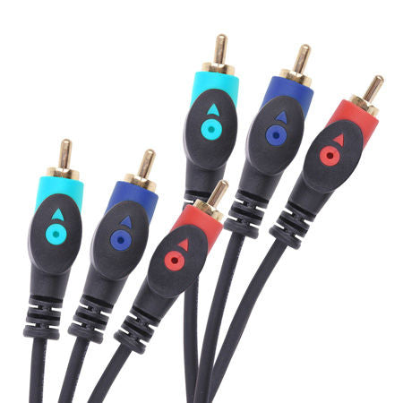 Cablu 3x RCA tată - 3x RCA tată de 1,8 m clasa economic Cabletech KPO3905-1.8