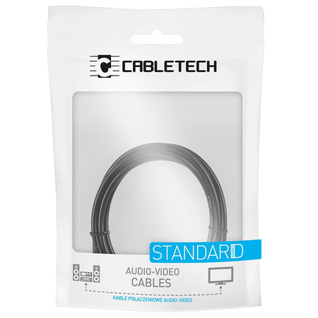 Cablu audio 2 x RCA tată - 2 x RCA tată de 3 m Cabletech KPO3954-3