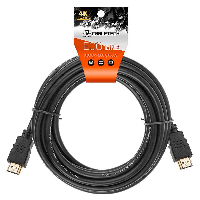 Cablu HDMI - HDMI 2.0 4K UHD de 20 m Eco-Line Cabletech KPO4007-20