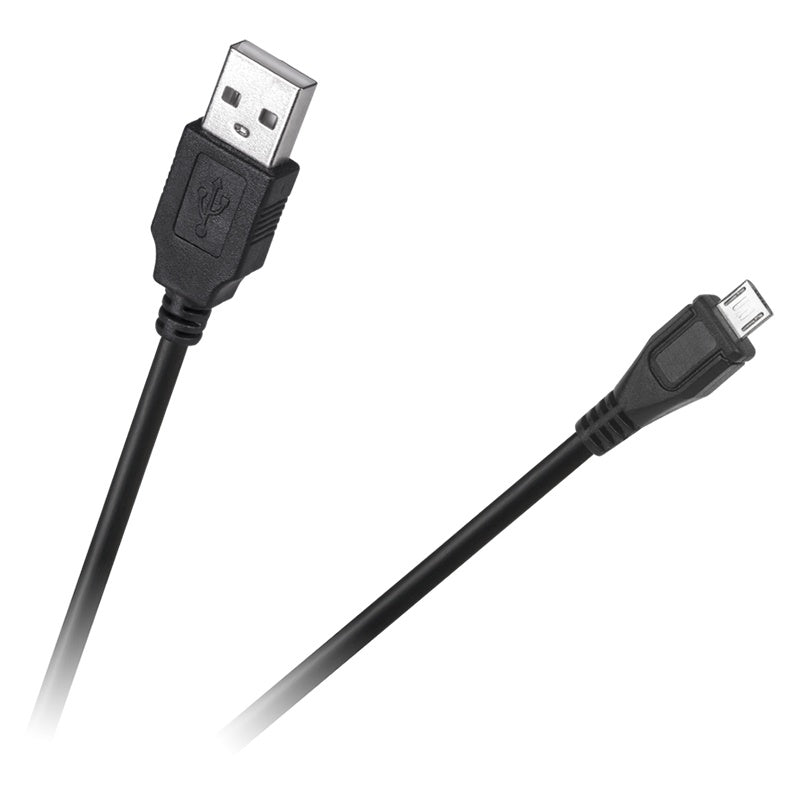 Cablu USB - micro USB de 0,2 m Eco-line Cabletech KPO4009-0.2