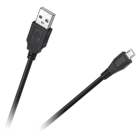 Cablu USB - micro USB de 0,2 m Eco-line Cabletech KPO4009-0.2