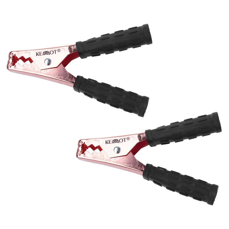 Clește crocodil 200 A negru din oțel cuprat cu lungime 150 mm KRO0407