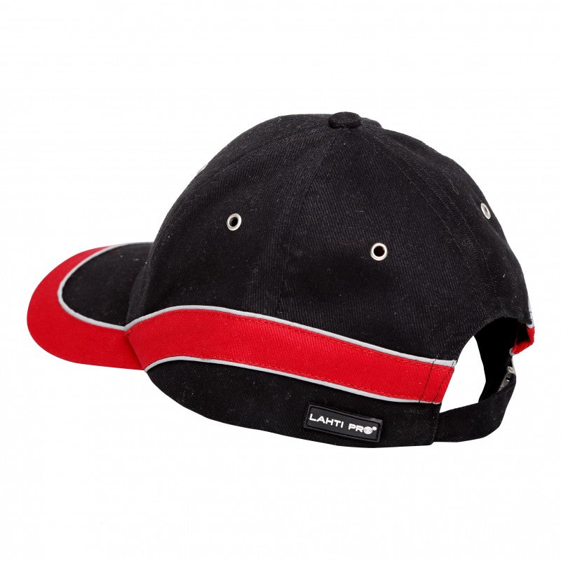 Șapcă reflectorizantă cu ventilație, negru, Lahti Pro L101030S