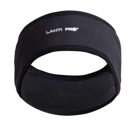 Bandană pentru cap negru, elastică, confort termic LAHTI PRO L102220S