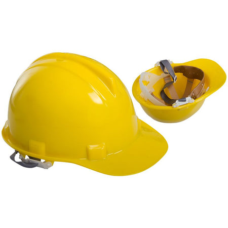 Cască de protecție LAHTI PRO pentru muncă, HDPE, ajustabilă