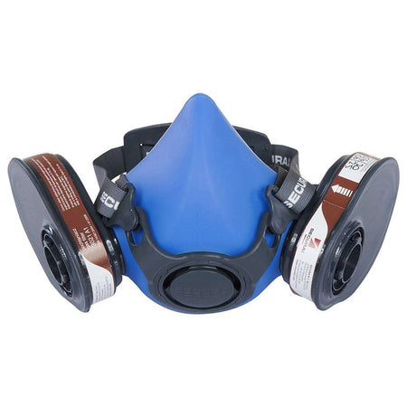 Mască gaz silicon cu două locașe pentru filtru LAHTI PRO L120120S