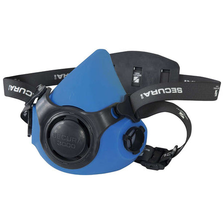 Mască gaz silicon cu două locașe pentru filtru LAHTI PRO L120120S