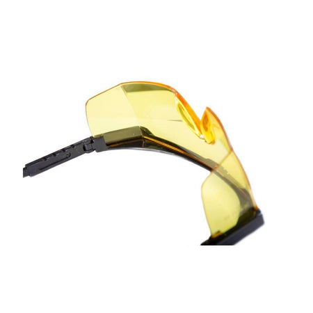 Ochelari protecție galbeni cu brațe reglabile, filtru UV LAHTI PRO L1500800