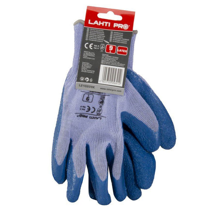 Mănușă latex cu poliester țesută LAHTI PRO