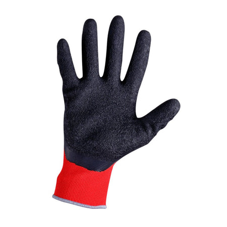 Mănuși latex cu poliester LAHTI PRO pentru protecția mâinilor