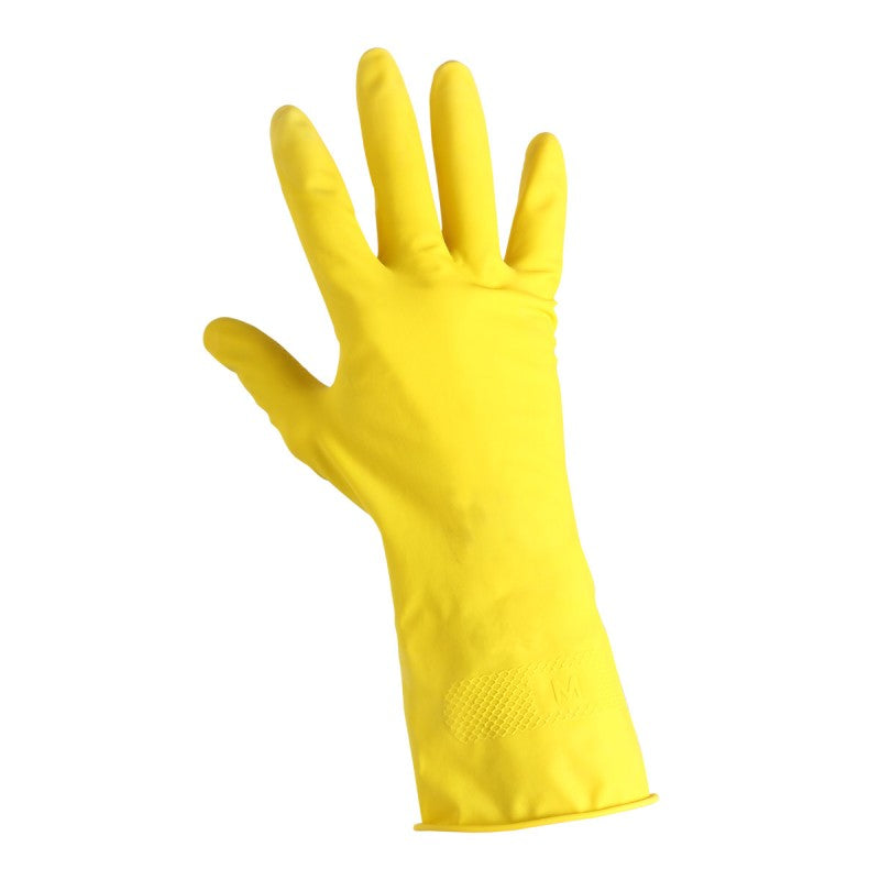 Mănuși latex de gospodărie LAHTI PRO cu interior plusat