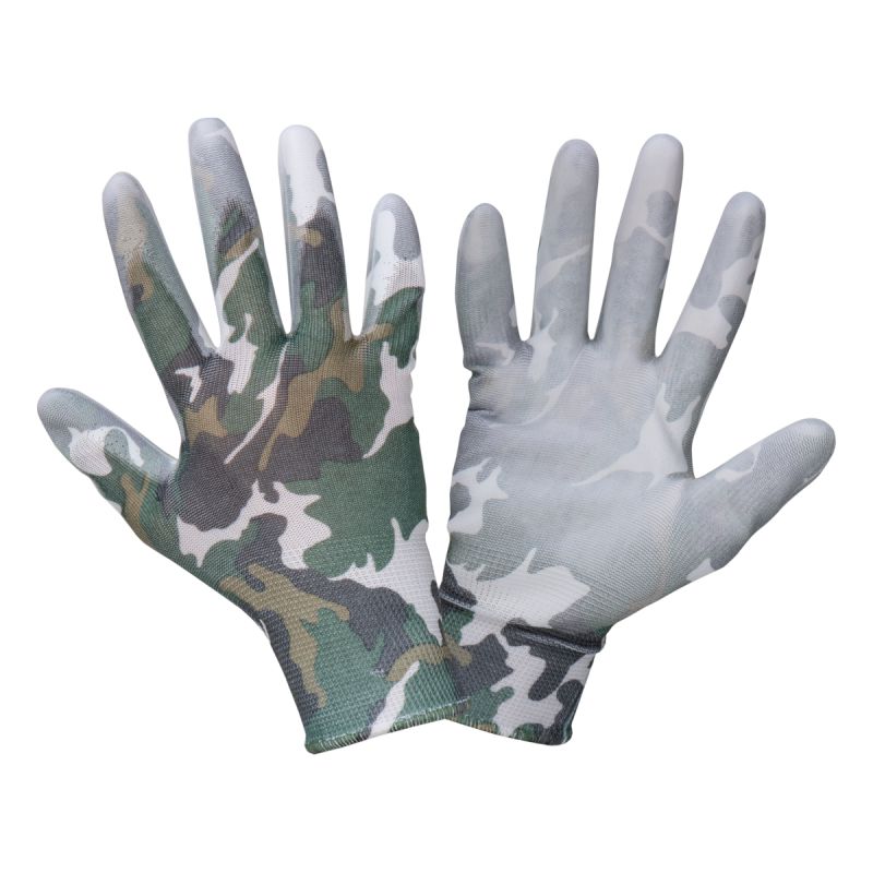 Mănușă poliuretan cu model camuflaj LAHTI PRO