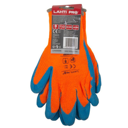 Mănușă latex cu acril termic vizibilă LAHTI PRO 10 (XL)