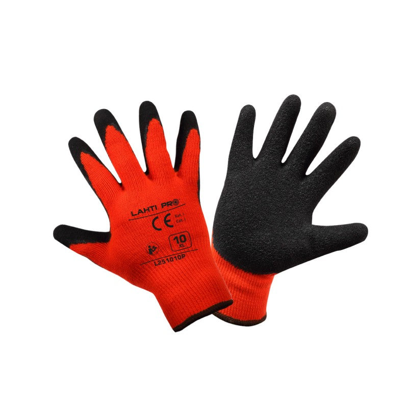 Mănuși termoizolante latex LAHTI PRO pentru protecția mâinilor