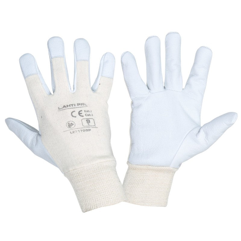 Mănușă piele ovina cu bumbac mărimea 8 durabilă LAHTI PRO L271708P
