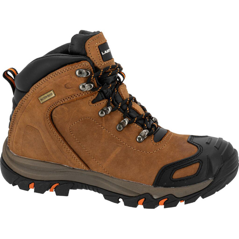 Bocanci piele velur cu talpă cauciuc LAHTI PRO O2 SRA pentru trekking