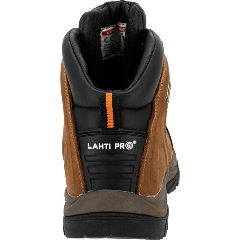Bocanci piele velur cu talpă cauciuc LAHTI PRO O2 SRA pentru trekking
