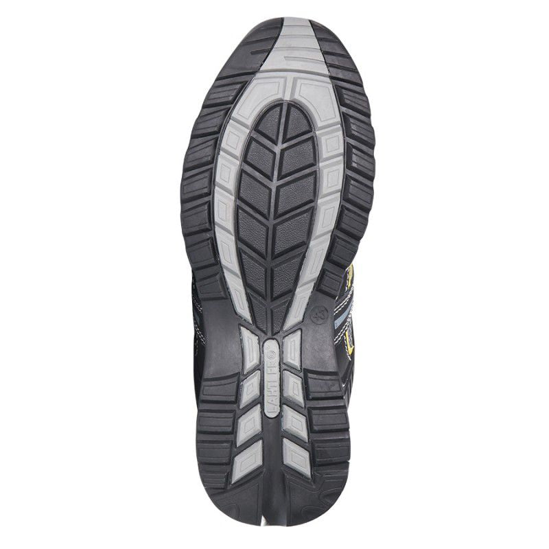 Pantofi protecție piele velur și țesătură cu cauciuc Lahti Pro S1P SRA