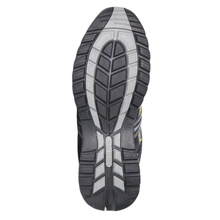 Pantofi protecție piele velur și țesătură cu cauciuc Lahti Pro S1P SRA