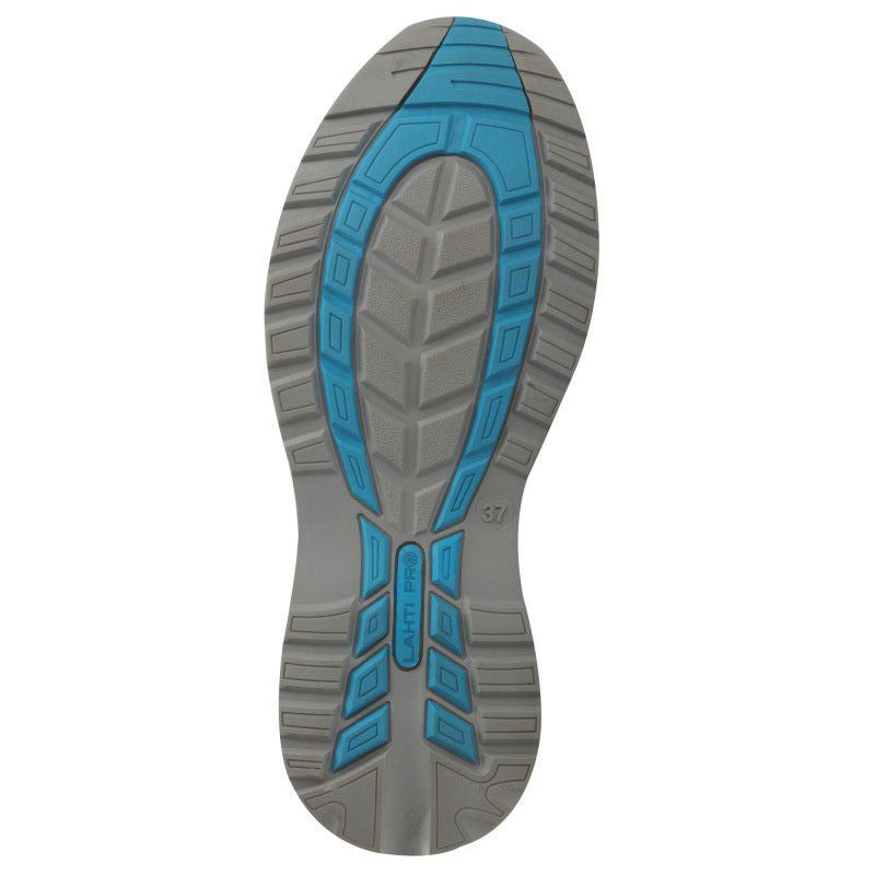 Pantofi protecție piele întoarsă și țesătură S1 SRA LAHTI PRO