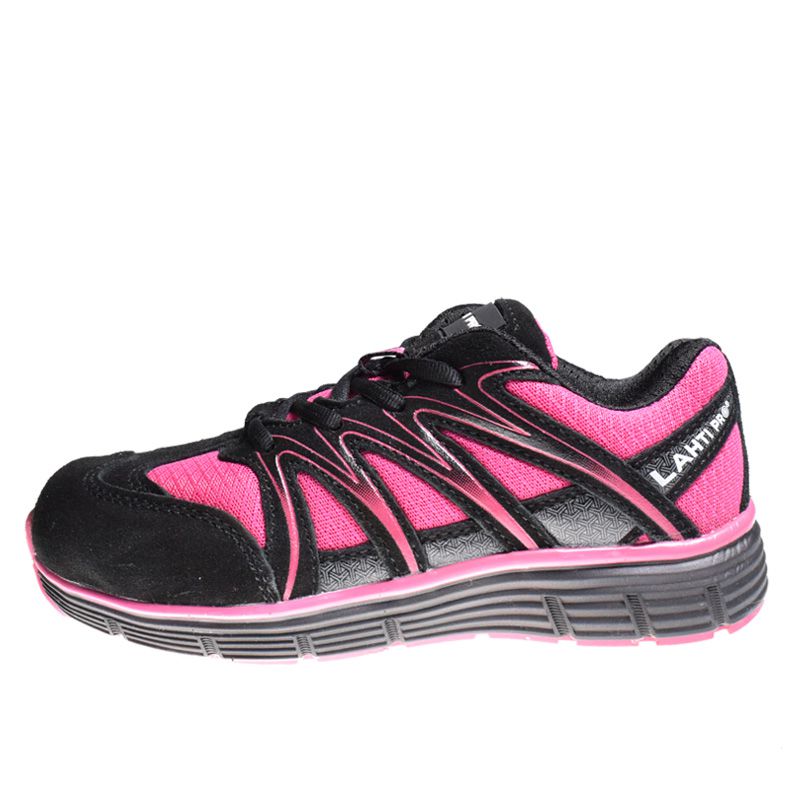 Pantofi piele întoarsă, țesut și cauciuc O1SRC, mărimea 42 LAHTI PRO L3041142