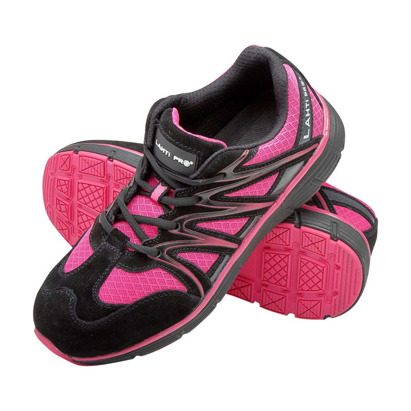 Pantofi piele întoarsă, țesut și cauciuc O1SRC, mărimea 42 LAHTI PRO L3041142
