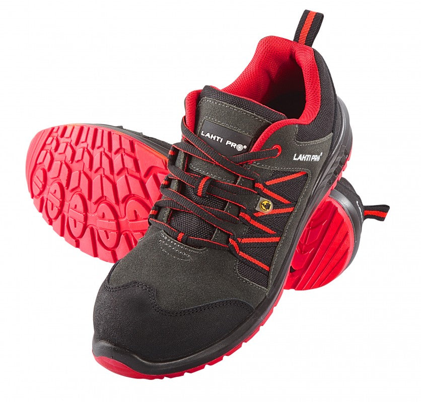 Pantofi piele-întoarsă-tesut S1 SRC ESD LAHTI PRO