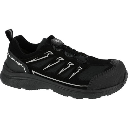 Pantofi de protecție din piele-velur termorezistenți LAHTI PRO S1FOHROSR cu sistem SPINON și bombeu compozit