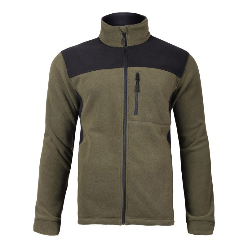 Jachetă polar verde LAHTI PRO, poliester 290 g/m², standard EN ISO
