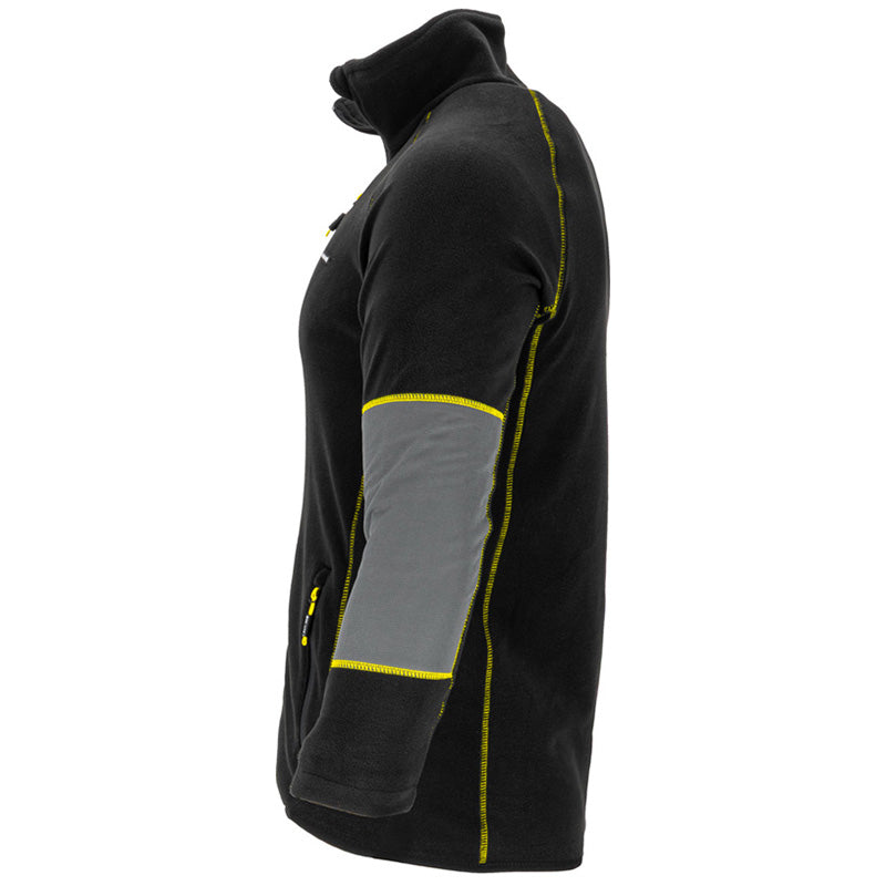 Jachetă polar elastică neagră cu întărituri coate LAHTI PRO cod furnizor