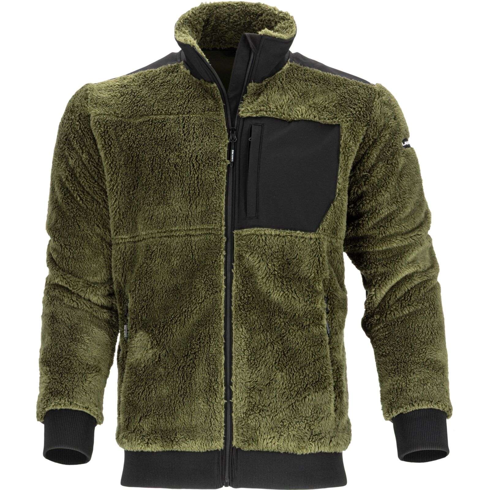 Jachetă polar tip-sherpa verde LAHTI PRO pentru protecție și confort