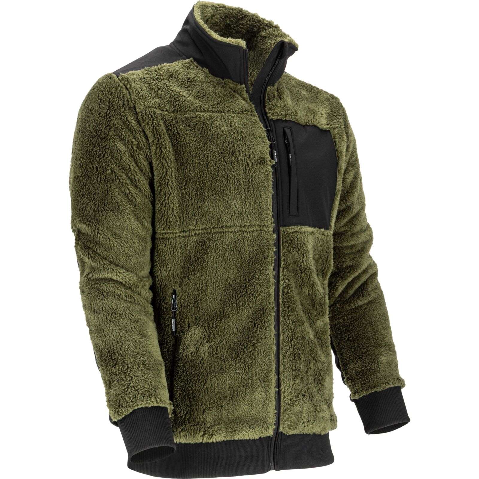 Jachetă polar tip-sherpa verde LAHTI PRO pentru protecție și confort