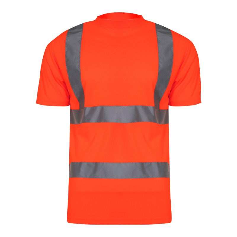 Tricou reflectorizant LAHTI PRO, material respirant, benzi EN ISO 20471