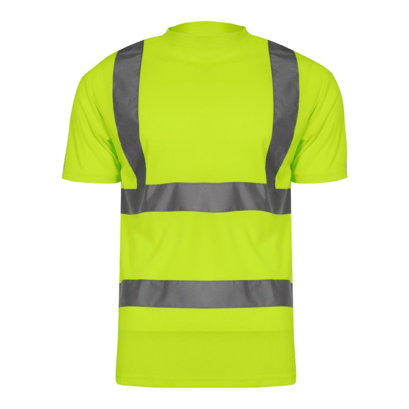 Tricou reflectorizant LAHTI PRO, material respirant, benzi EN ISO 20471