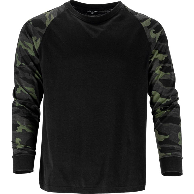 Tricou bumbac cu mânecă lungă LAHTI PRO pentru protecție, model confortabil