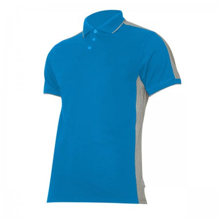Tricou bumbac polo multicolor LAHTI PRO cu guler și nasturi