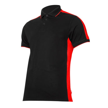 Tricou bumbac polo multicolor LAHTI PRO cu guler și nasturi