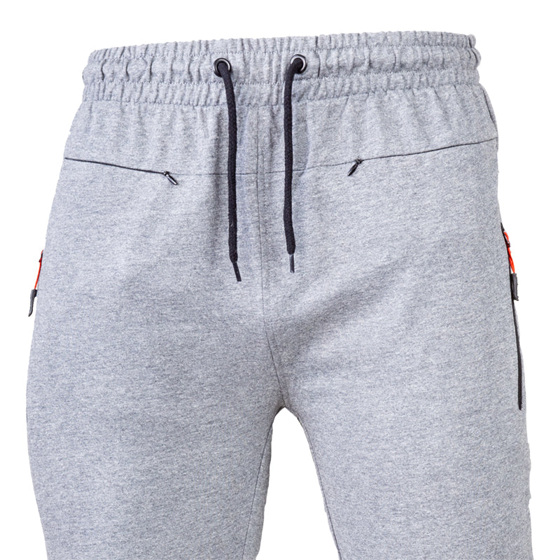 Pantaloni trening LAHTI PRO cu buzunare detașabile, material 60% bumbac 38% poliester 2% elastan, gri, cod furnizor public