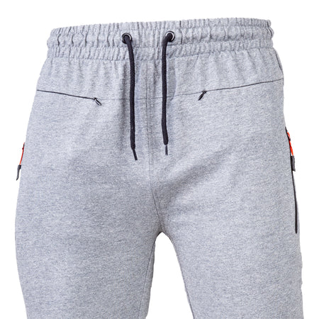Pantaloni trening LAHTI PRO cu buzunare detașabile, material 60% bumbac 38% poliester 2% elastan, gri, cod furnizor public