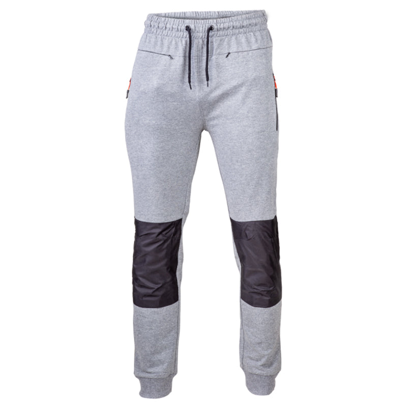 Pantaloni trening LAHTI PRO cu buzunare detașabile, material 60% bumbac 38% poliester 2% elastan, gri, cod furnizor public