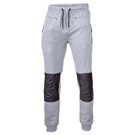Pantaloni trening LAHTI PRO cu buzunare detașabile, material 60% bumbac 38% poliester 2% elastan, gri, cod furnizor public