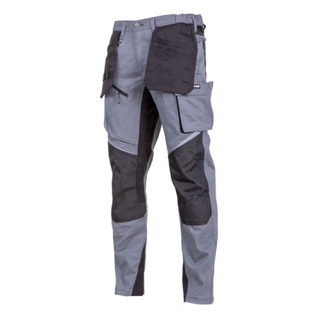 Pantaloni de lucru slim-fit elastici LAHTI PRO cu buzunare întărite și benzi reflectorizante