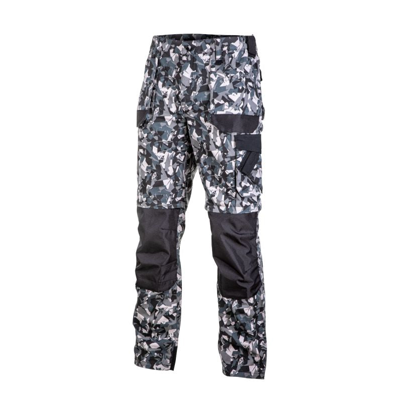 Pantaloni de lucru multifuncționali camuflaj LAHTI PRO material rezistent buzunare întărite