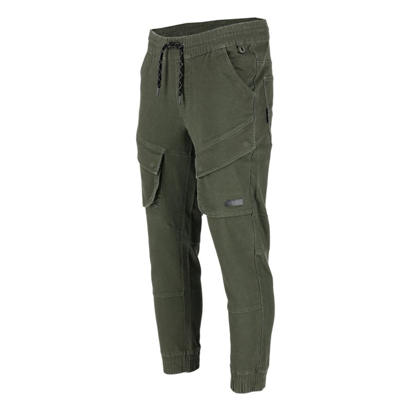 Pantalon elastic cu șnur și manșete kaki LAHTI PRO pentru protecție