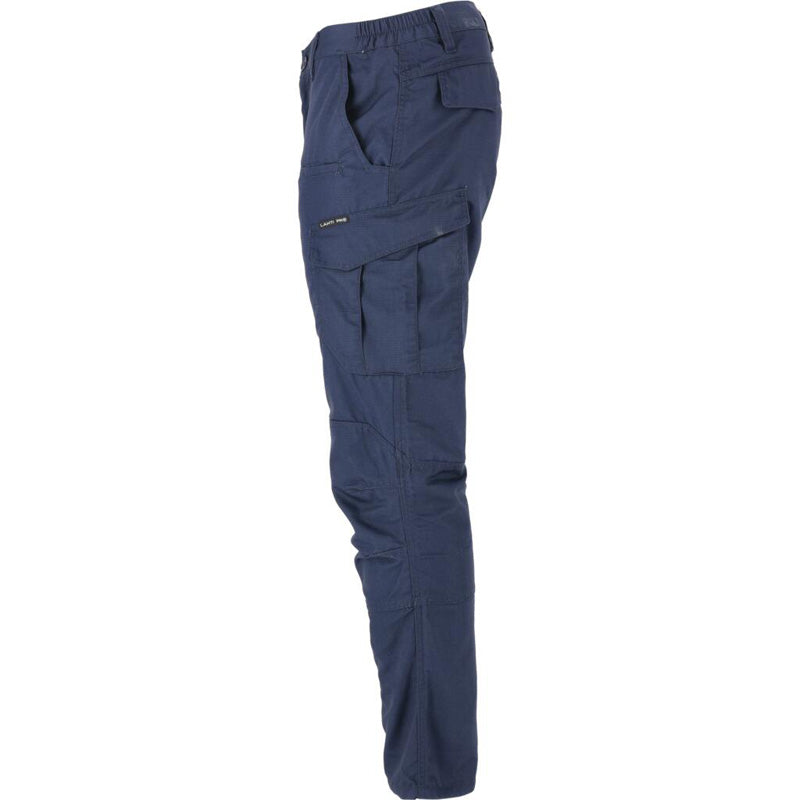 Pantaloni de intervenție bleumarin LAHTI PRO tip Canvas cu întărituri poliester 600D și croială slim fit